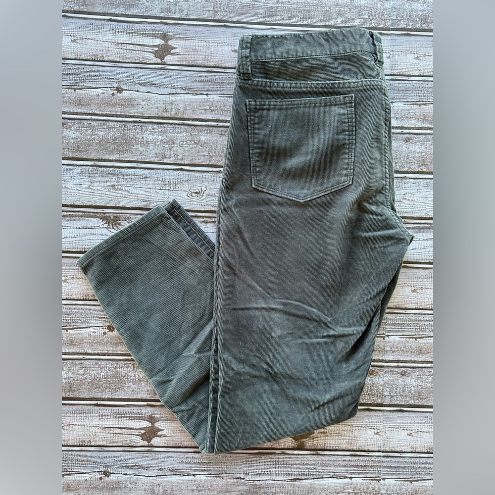 J. Crew Corduroy “Toothpick” Style Pants - Gray (Size 29)
